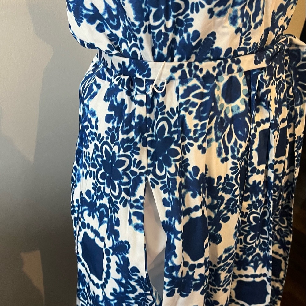 Talbots One Shoulder Dress with Pockets - Picture 4 of 6